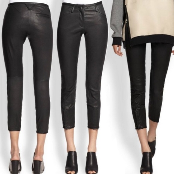3.1 Phillip Lim Jodhpur Leather Pants - Picture 2 of 4