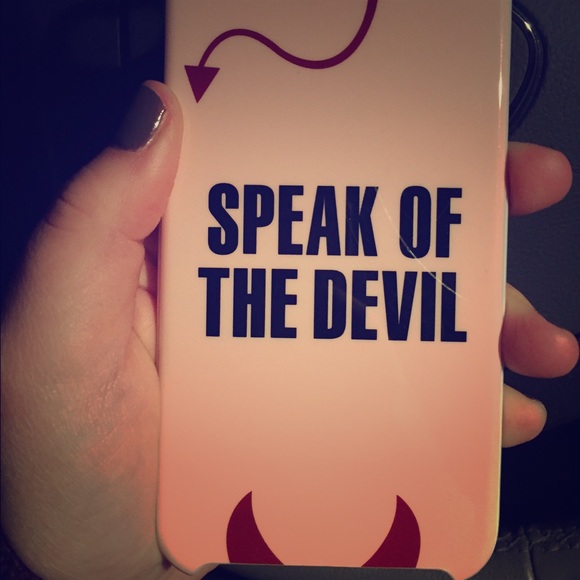 Speak of the devil Kate spade iPhone 6 case