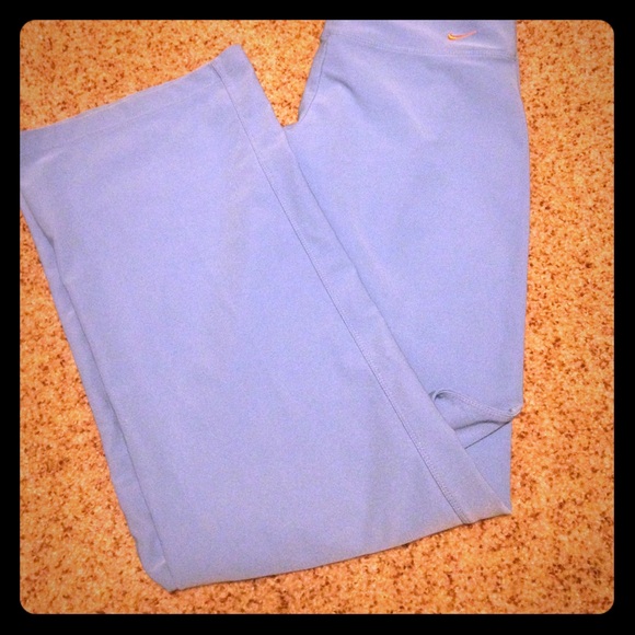Rare blue nike yoga/running pants