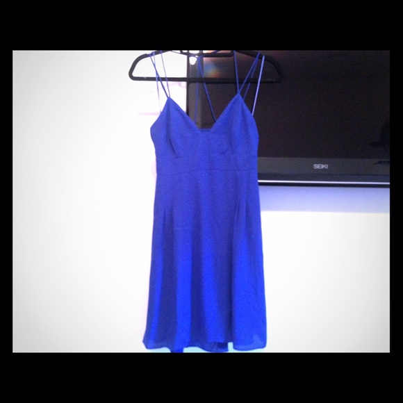 Express Dresses & Skirts - Express blue semi-formal dress