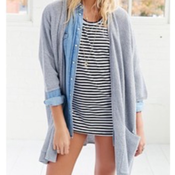 Urban Outfitters Grey Cardigan