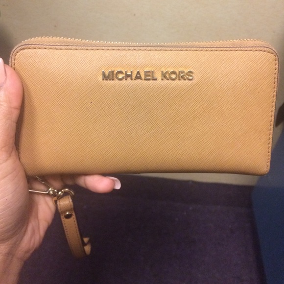 Michael Kors Accessories - Authentic Michael kors wallet(strap not included )