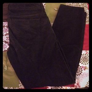 GAP 1969 Always Skinny Black Corduroy Pants