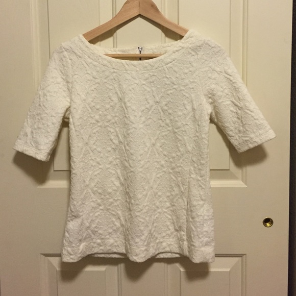 Banana Republic white top