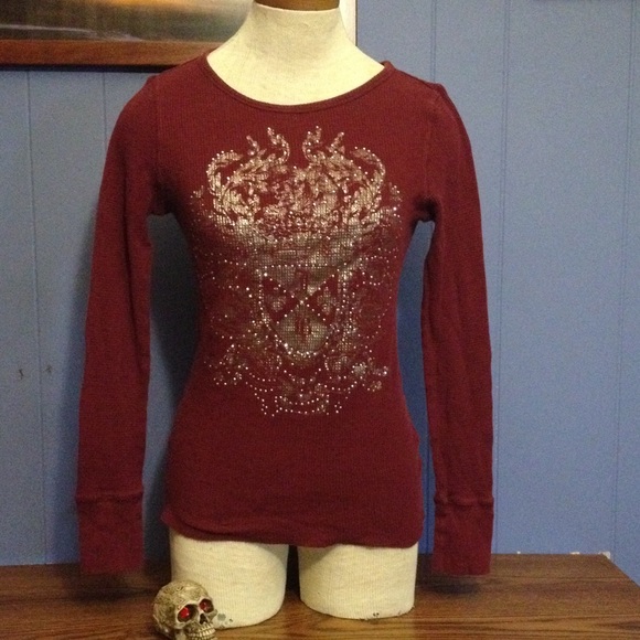 SOLD ON EB@Y casual thermal shirt - Picture 2 of 4