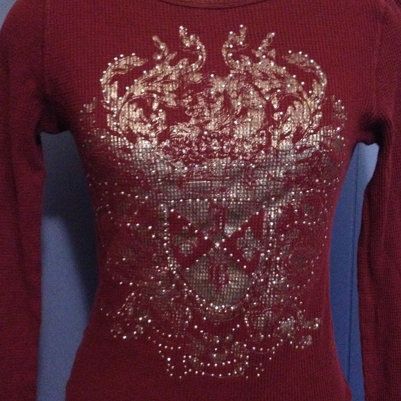 SOLD ON EB@Y casual thermal shirt - Picture 3 of 4