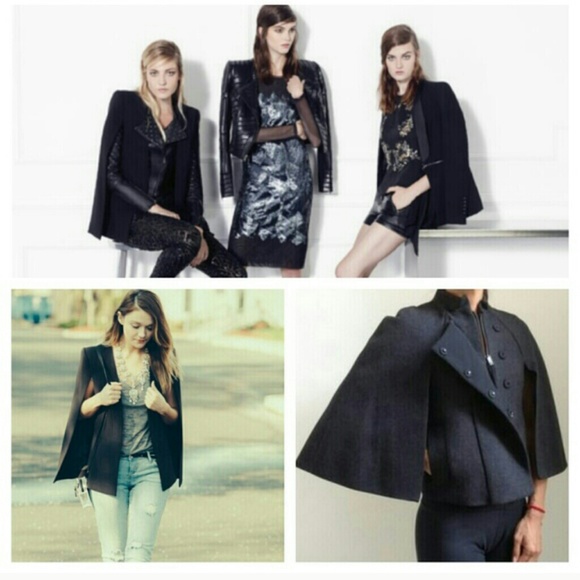 SOLD *Weekend Promo* Cape Style Jacket