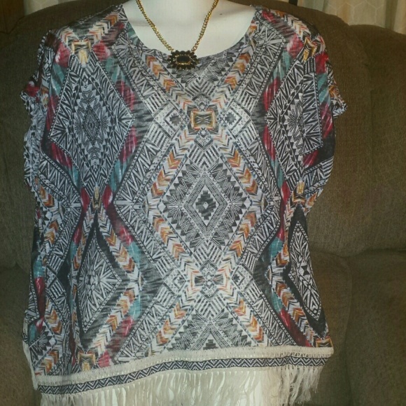 Aztec top