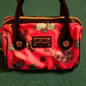 Small Cat Print Betsey Johnson Bag
