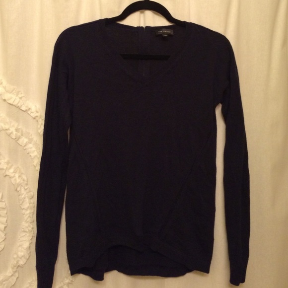 The Limited navy wool sweater