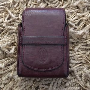Cartier leather cigarette case!!