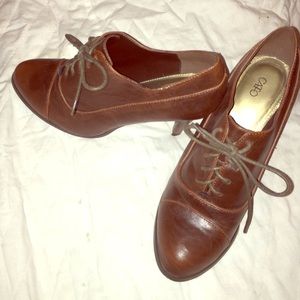 Cato leather heeled booties