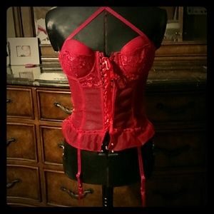 Red lingerie