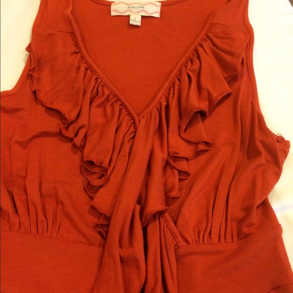 Burnt orange dress never worn - Picture 3 of 3
