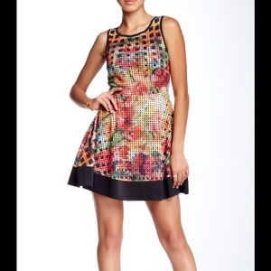 Romeo & Juliet Couture - Floral Fit & Flare Dress