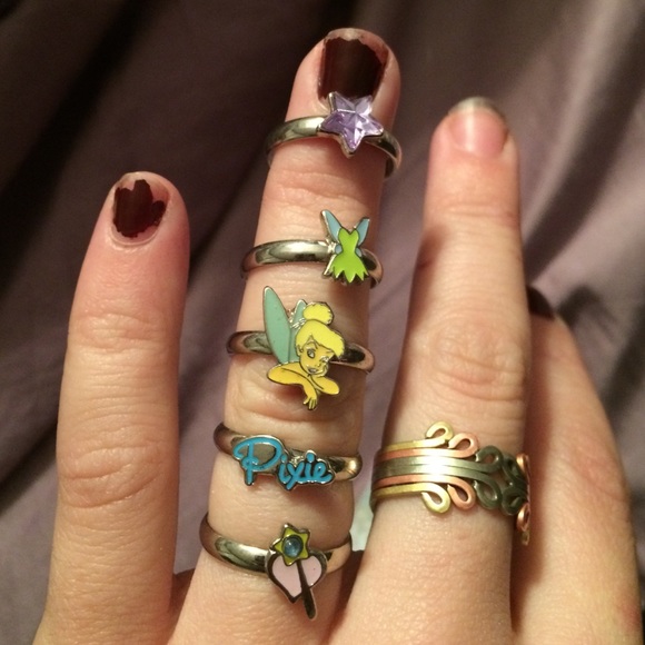 Tinkerbelle dress up rings
