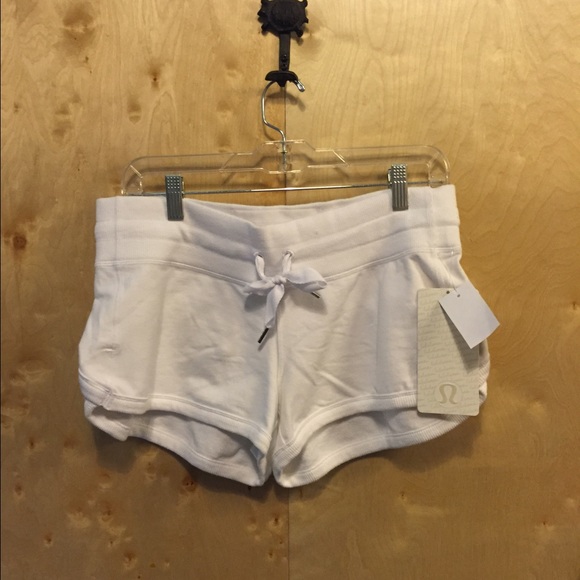 Lulu lemon white shorts