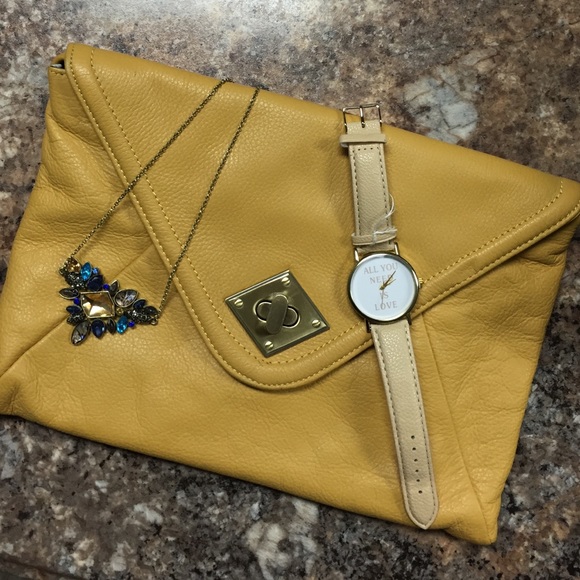 Kate Landry Handbags - MANILLA Envelope Clutch