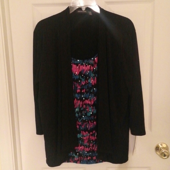 Never Worn Two Piece Notations Top