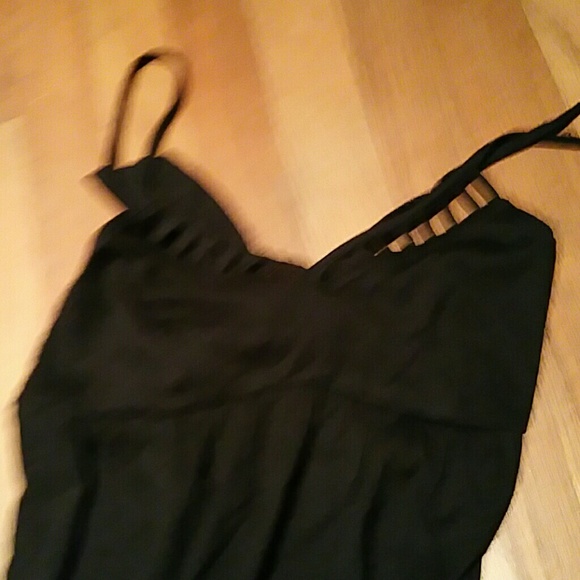 Black American Eagle halter maxi dress xs - Picture 2 of 3