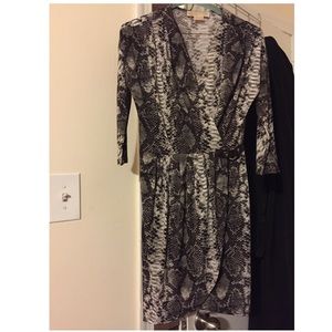 Michael by Michael Kors Snake Print Dress