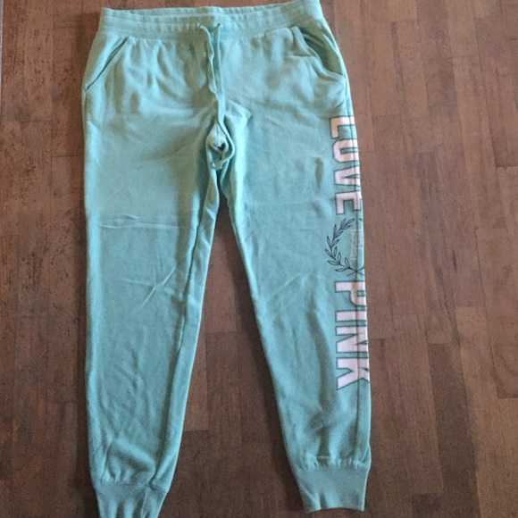 Mint Green Victoria's Secret Sweats