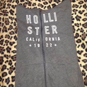 Hollister zip up hoodie
