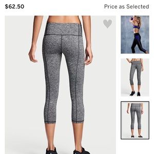 Victoria's Secret knockout cropped leggings