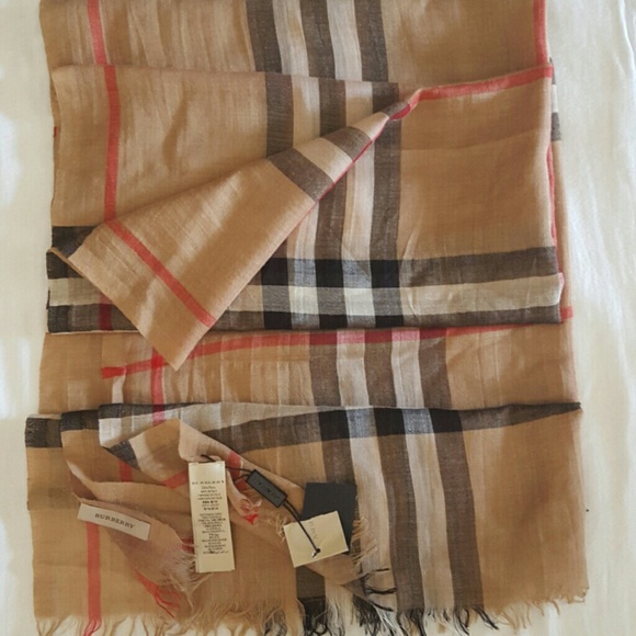 burberry 
 Accessories - SILK  SCARF     WOMEN