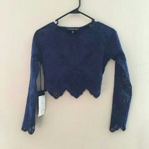 For Lemons Sapphire Crop