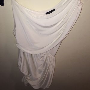 Soprano white formal dress