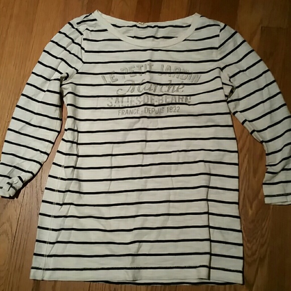 J crew striped top