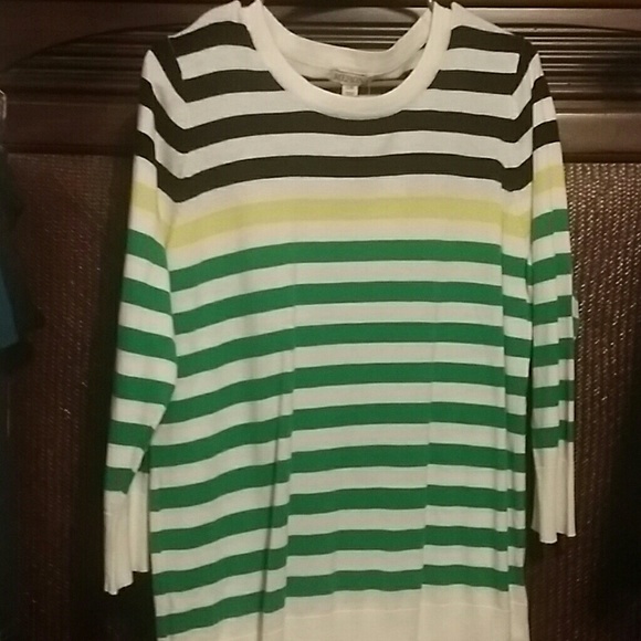 Long sleeve Stripped Top