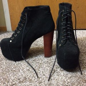 SALE!!!!! BLACK JEFFERY CAMPBELLS