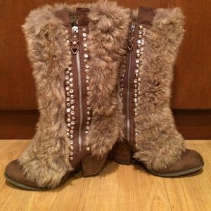 Faux Fur Boots