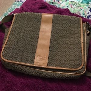 Coach laptop bag