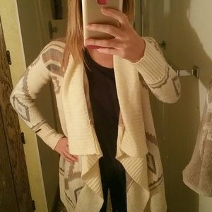 Roxy drape cardigan