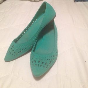 Sea foam green Old Navy Flats
