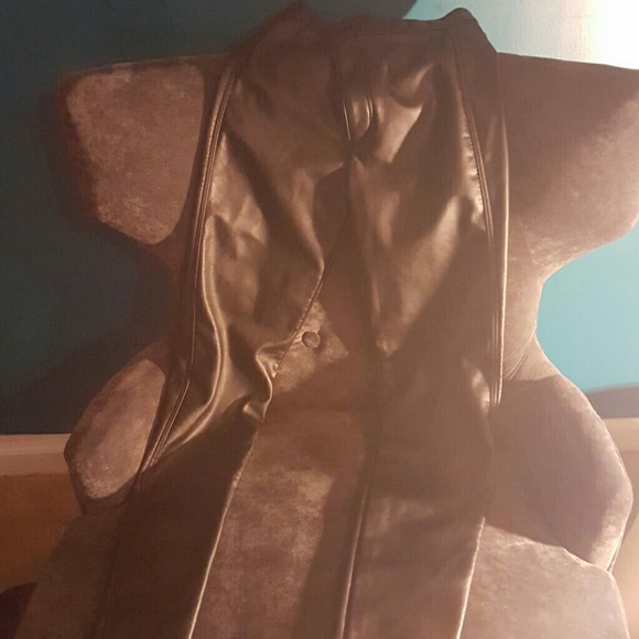 Faux leather