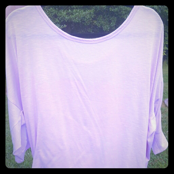 Lavender shirt