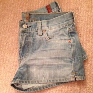 Denim Shorts - 7 For All Mankind