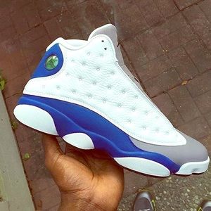 Jordan custom blue