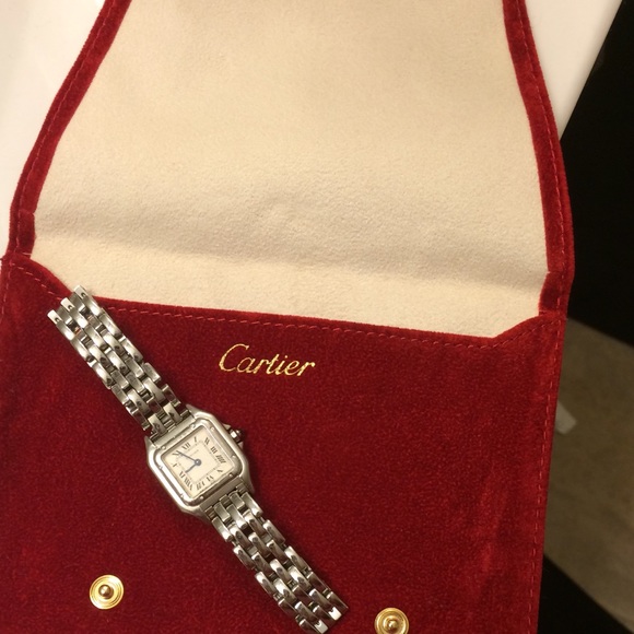 Panthère De Cartier Stainless Steel w/ Sapphire