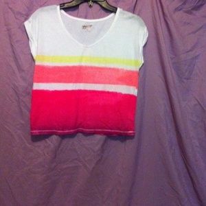 Colorful crop top