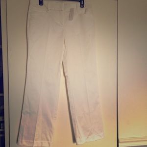 White dress pants NY&Co. 8P