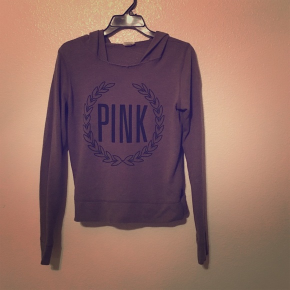 Victoria's Secret gray pull over hoodie