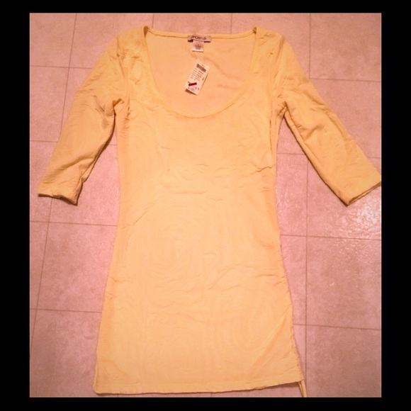 Yellow Arden B dress or bikini cover up