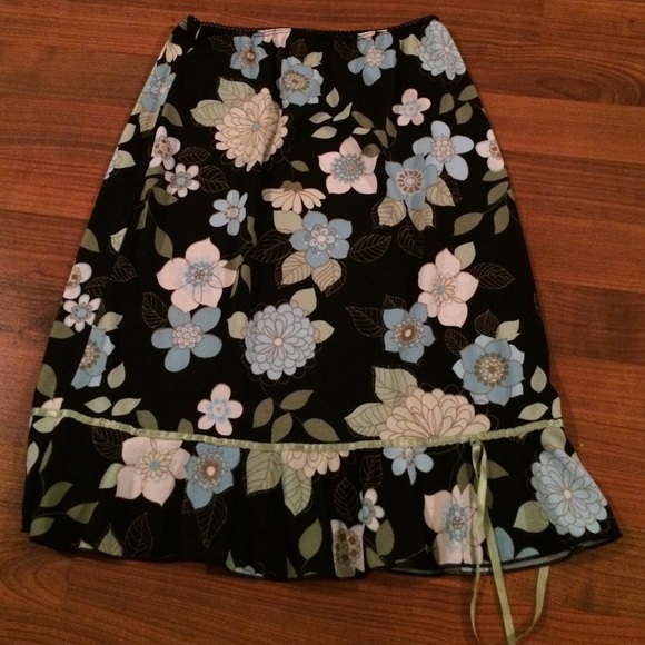 Luna Chix elastic waist skirt women S small