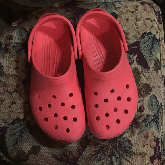 Bright Orange Classic Crocs