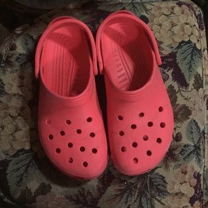 Bright Orange Classic Crocs